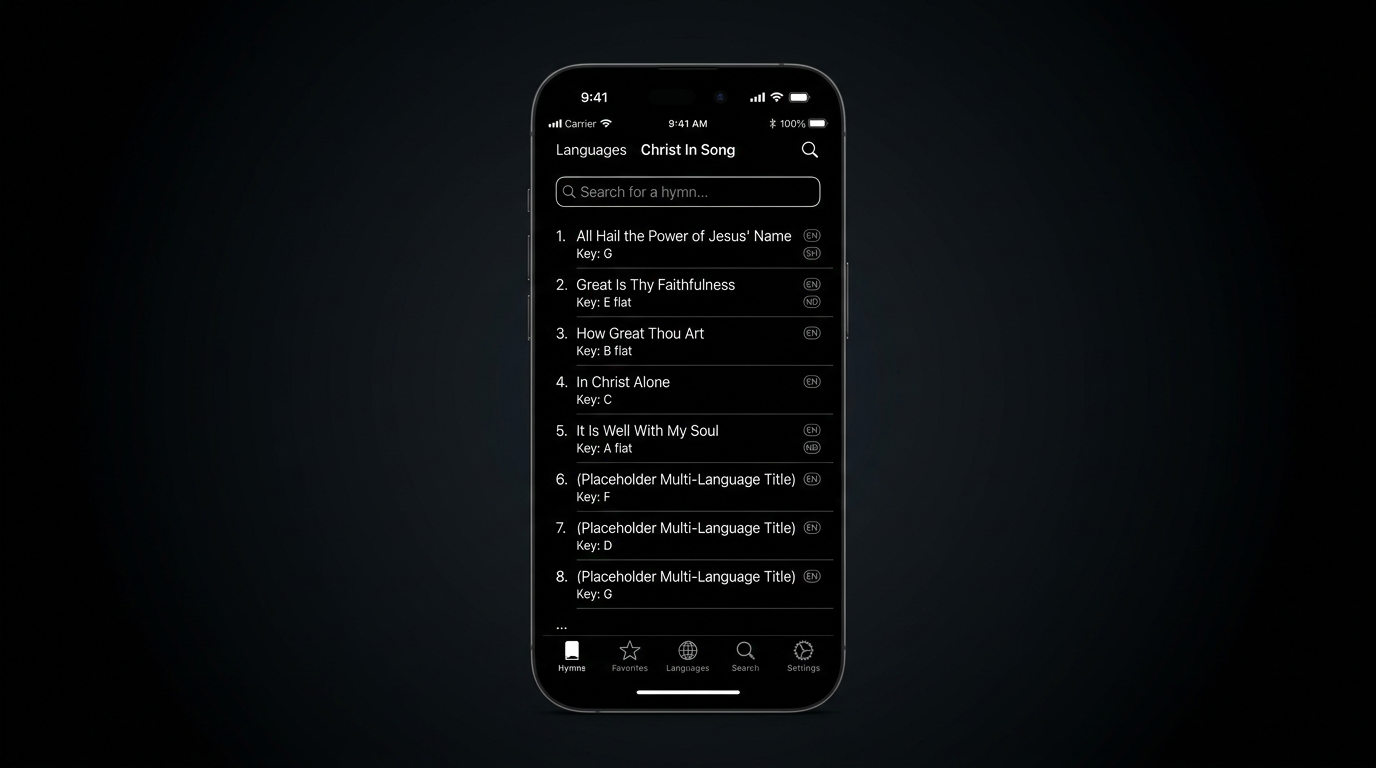 Christ In Song Multi-Language
